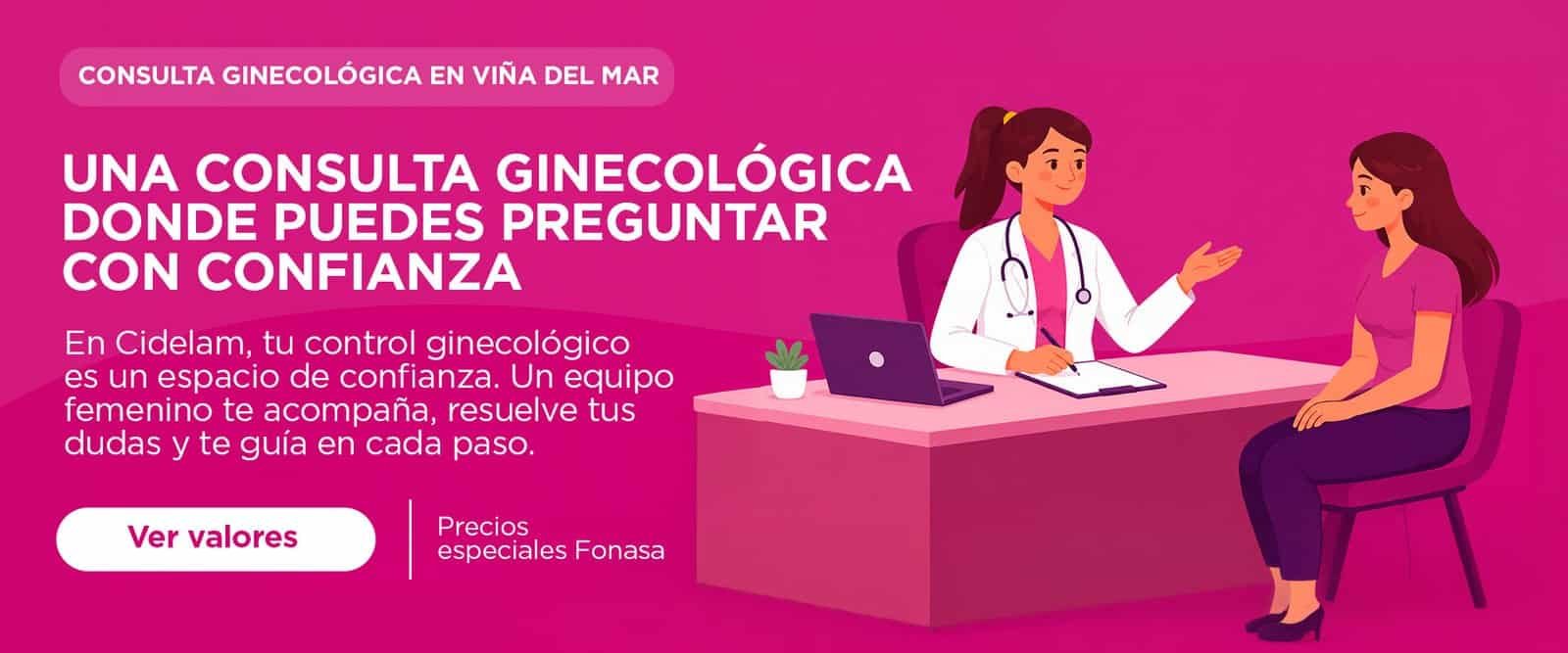 Una consulta ginecológica donde puedes preguntar con confianza